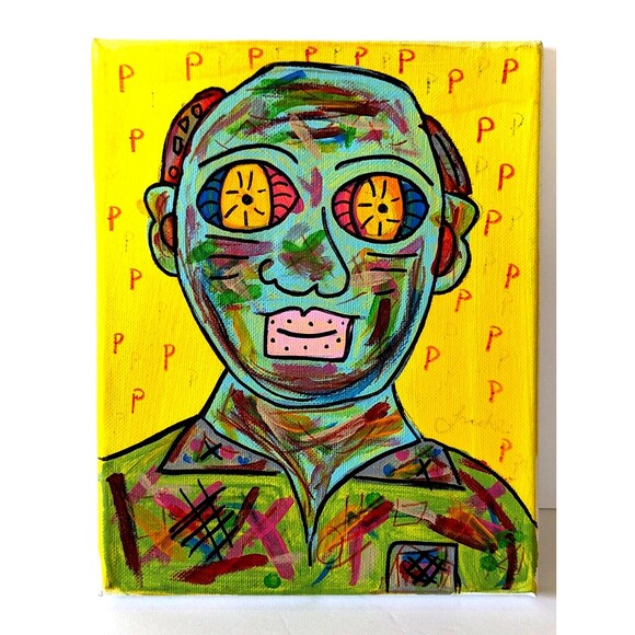 Pablo Picasso Vincent Van Gogh Portrait Paintings Zombie Abstract Impressionism - Picture 4 of 7